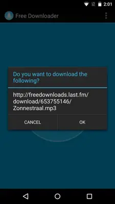 Free Downloader android App screenshot 1